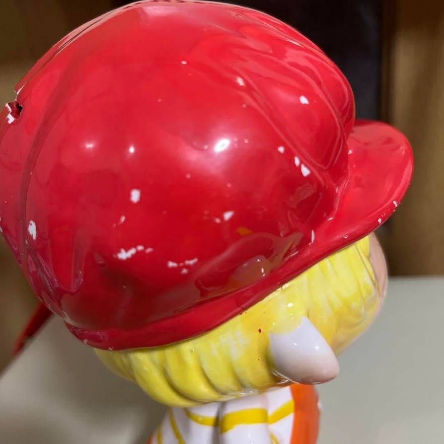 Amazon.co.jp: 水森亜土 レトロ 貯金箱 陶器 : ホビー