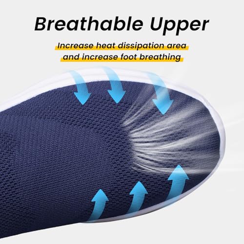 Women's Walking Shoes Slip On Sneakers Comfort Lightweight Non Slip Workout Gym Nurse Shoes2