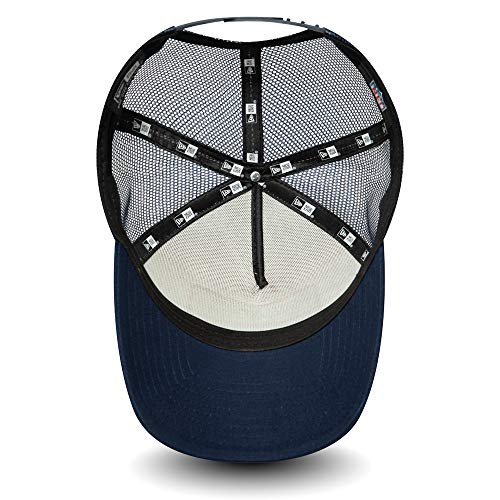 New Era New England Patriots NFL Cap verstellbar Trucker Kappe American Football Weiss - One-Size 5