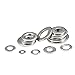 Large Flat Washers M1.6-M22 | 304 Stainless Steel | DIN9021 | Metal Gaskets for Industrial Use(M6x25x1.5mm 5pcs)