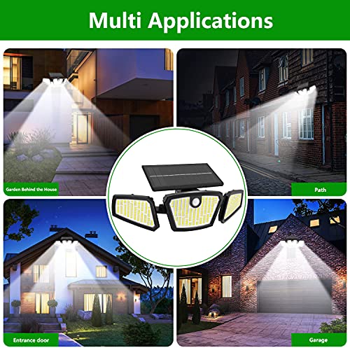 Faretti Solari a Led da Esterno,350Led Lampade