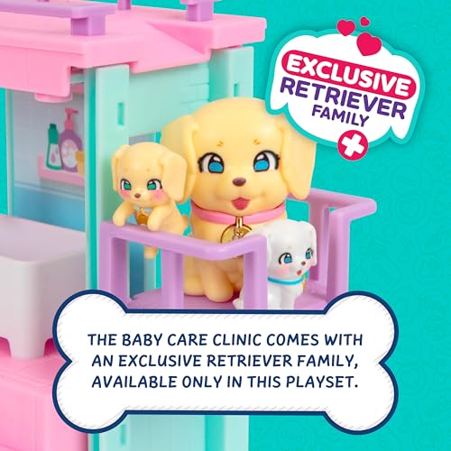 image for Little Live Pets Mama Surprise Families Pet Vet Playset, Baby Care Cli