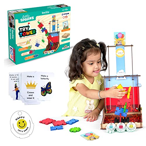 Image of Smartivity Eq Building Kit For Kids 4 To 8 Years|Best For Early Social & Emotional Development Toy For Boys & Girls Age 4-5-6-7|Educational Activity Game|Made By Iit Delhi Alumni,Multicolor