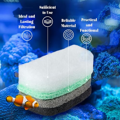 Image of Threlaco 26 Pcs Canister Filter Maintenance Kit Compatible with Fluval 106 /107 /206 /207, Water Polishing Pad, Ammonia /Phosphate /Nitrite Remover Pads, Silicone Lube