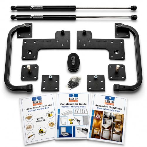 Easy DIY Murphy Bed Queen Vertical Kit