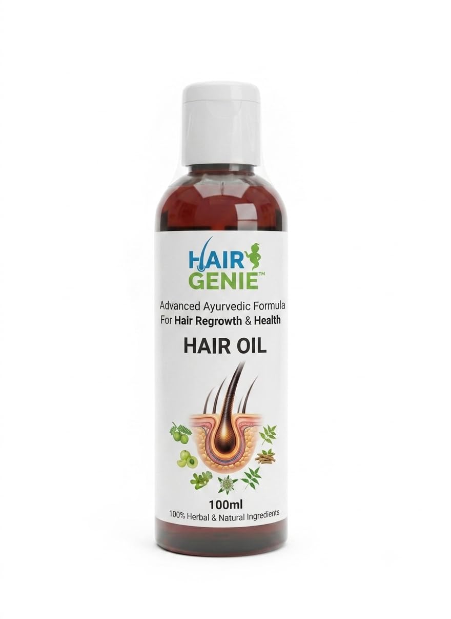 Grow Ayurvedic Hair Oil for Hair Regrowth | Herbal & Natural Oil for Hair Fall Control, Scalp Nourishment & Stronger | 100 ml-image-32