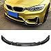 Produktbild Lip Kinnspoiler, Frontlippe für BMW F80 M3 F82 M4 Sedan Coupe Convertible 2014-2019 Auto Frontstoßstange Lippe Kinn Spoiler Verlängerung Kohlefaser