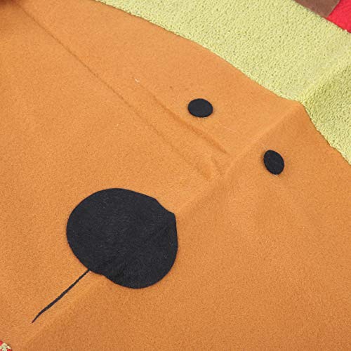 Kerstdecor duurzame stoel hoes milieuvriendelijke doek van hoge kwaliteit eenvoudig te installeren Xmas stoelkap matig… - Afbeelding 8