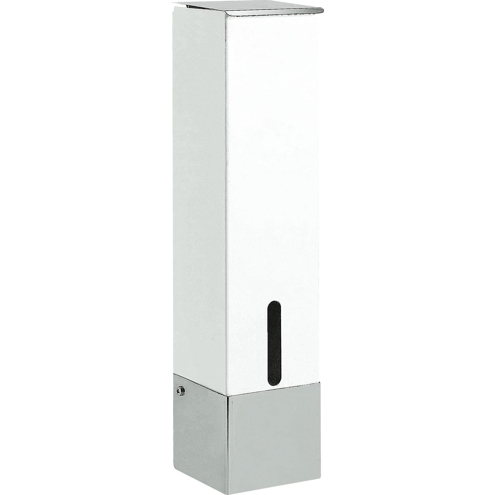 wellsamed Becherspender Edelstahl WEIß Mundspülbecher Spender 150 ml 180 ml Becher Wandmontage Einzelentnahme