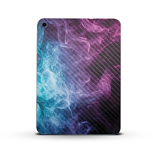Image of MightySkins Carbon Fiber Skin Compatible with Apple iPad 10.9 inch 10th Gen (2022) Full Wrap Kit - Mystic Smoke | Protective, Durable Textured Carbon Fiber Finish | Easy to Apply | Made in The USA