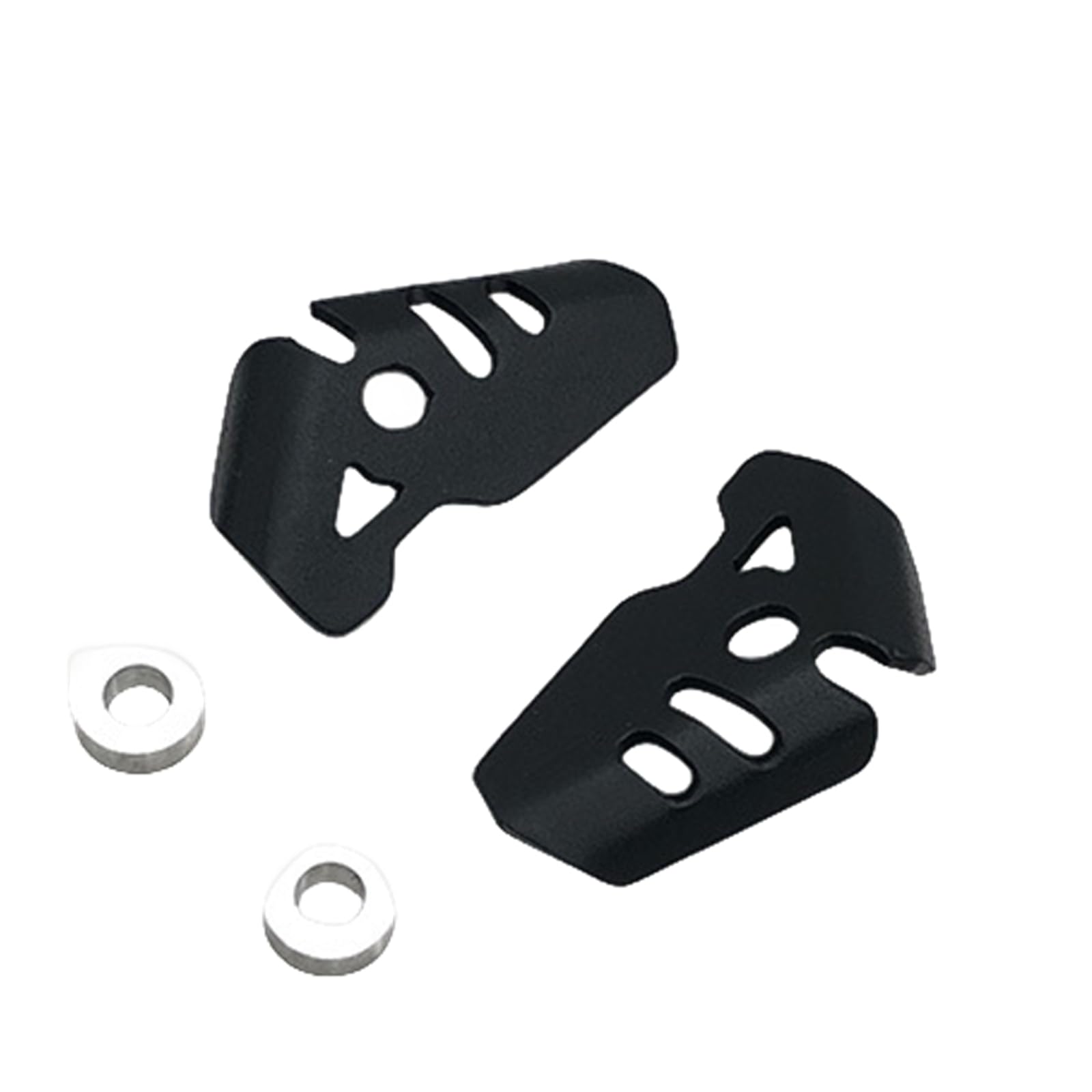 Couvercle de protection de capteur ABS avant et arrière pour Honda CB500X 2019 2020-2023 - Noir chromé