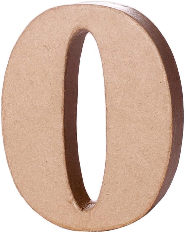 INNSPIRO Paper Mache, Brown, Small