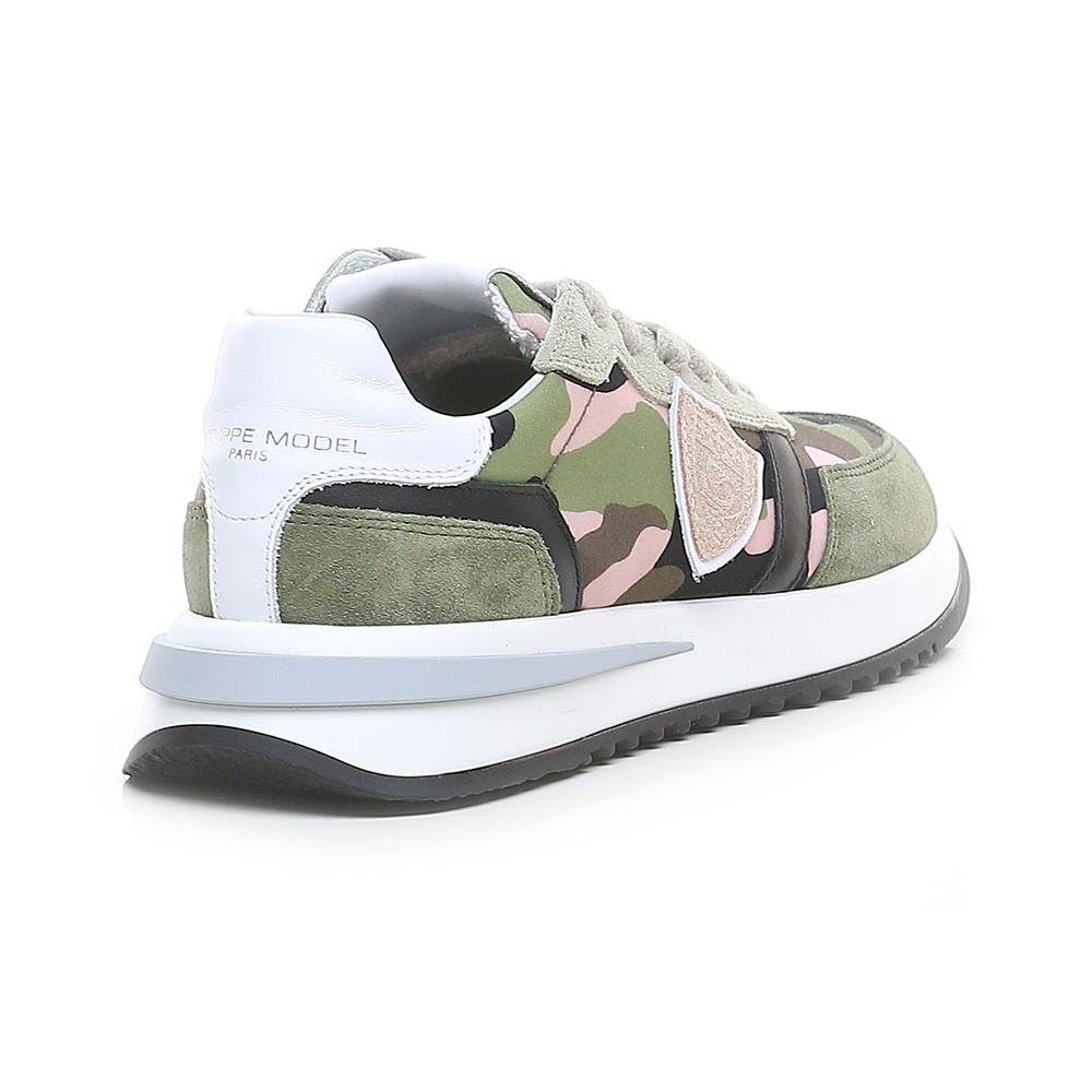 Philippe Model Tropez 2.1 TYLD CP05 Sneakers Donna Sistema Ultrasoft Otholite Militare Camouflage