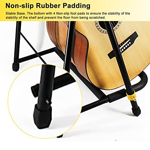 Support Guitare Poids Léger Étui À Plusieurs Guitares, Pliable Robuste Support De Guitare, Peut Contenir 3 Racks De… - Les Beatles, Paul McCartney, John Lennon, RIngo Starr, George Harrison Support Guitare Poids Léger Étui À Plusieurs Guitares, Pliable Robuste Support De Guitare, Peut Contenir 3 Racks De… – Image 8