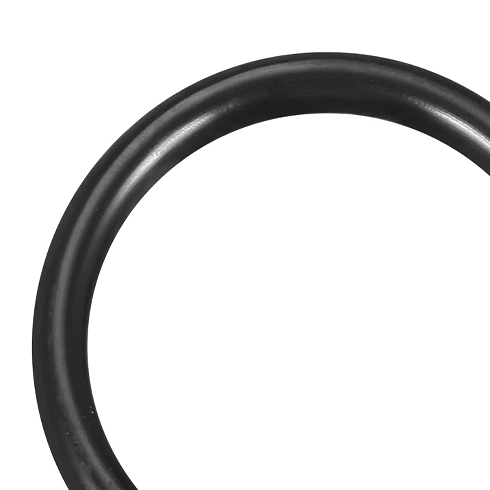 QUARKZMAN 60mm x 50mm x 5mm Nitrilo Goma Juntas Tóricas x 10uds Redondo Junta Arandela para Grifo Plomería Reparación Sellado Conexión [Negro]