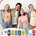 Quelay 60 Pack Autism Awareness Dog Tag Necklaces with Chain PVC Autism Puzzle Piece Dog Tag Jewelry Gift for Teacher Party Supplies Accessories