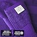 Infinitee Xclusives– Luxury Bath Sheets Towels – 2 Pack 600 GSM (35X70 Inches)– 100% Ring Spun Cotton Large Bath Towels for Bathroom (Profound Purple, Bath Sheet Pack of 2)