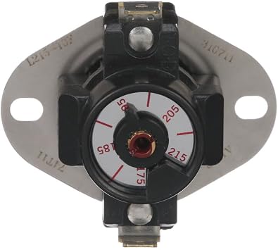 White Rodgers Snap Disc Adjustible Temp Fan Limit, 135F to 175F, 3L05-1