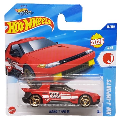 Hot Wheels Hako Type D HW J Imports 4/5 HYX80 Short Card Netflix Lets 