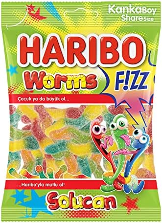 HARIBO Ekşii Worms 70 G — Amazon ürün görseli