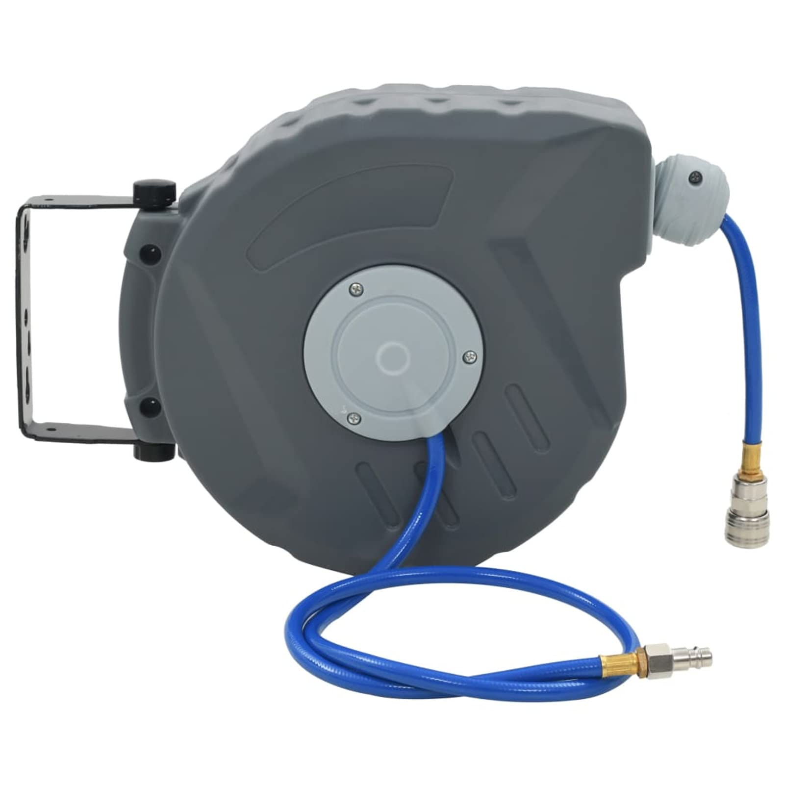 Homgoday Avvolgitubo Aria Compressa Automatico 1/4" 12 m, Mobili per Casa Interno Esterno Soggiorno Camera da Letto
