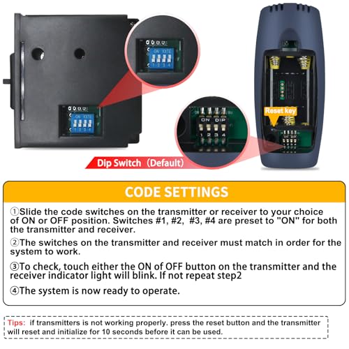 Kit télécommande de rechange RCST pour poêle à gaz compatible Monessen et Ambient - 6