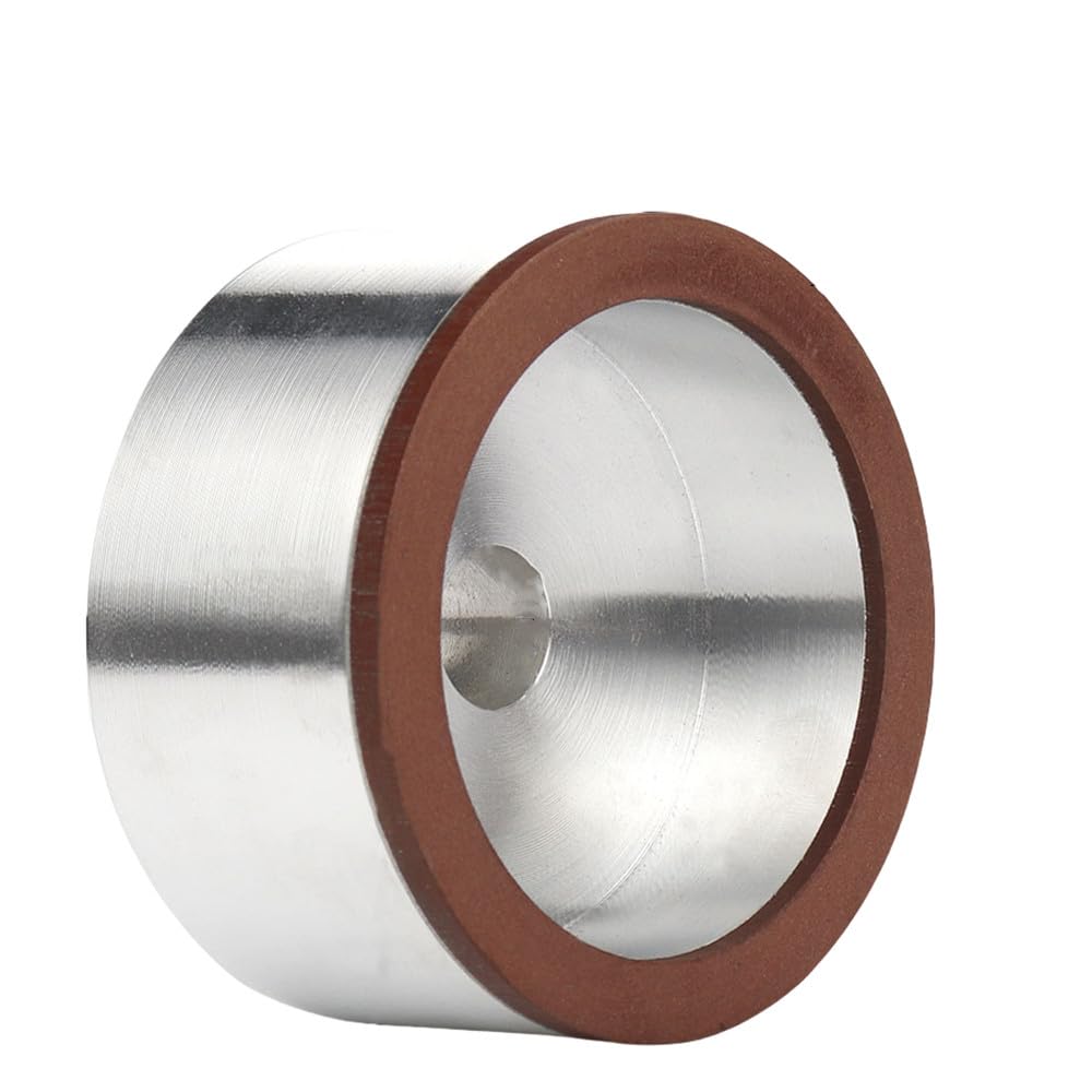 100mm Diamentowa tarcza garnkowa 4" Żywiczna tarcza szlifierska do szlifowania cięcia stali wolframowej stali szybkotnącej materiałów ceramicznych szklanych, 50MM, 1
