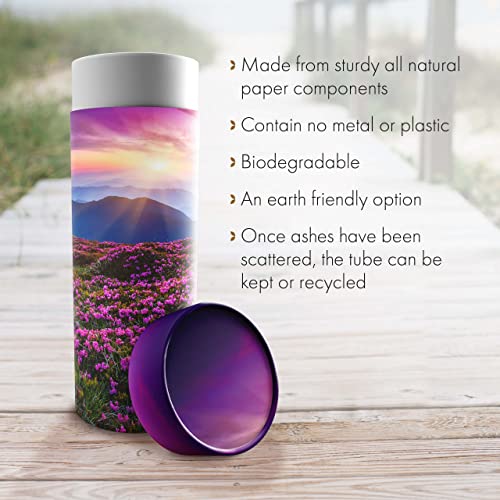 Image of Heaven on Earth Eco Friendly Scattering Urn for Adult Ashes - Biodegradable Urn for Human Ashes