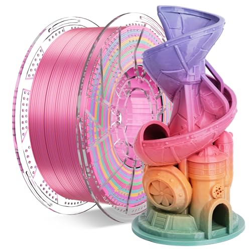 Conjure PETG Filament 1.75mm, Rainbow Filament,1kg PETG Cherry Pink