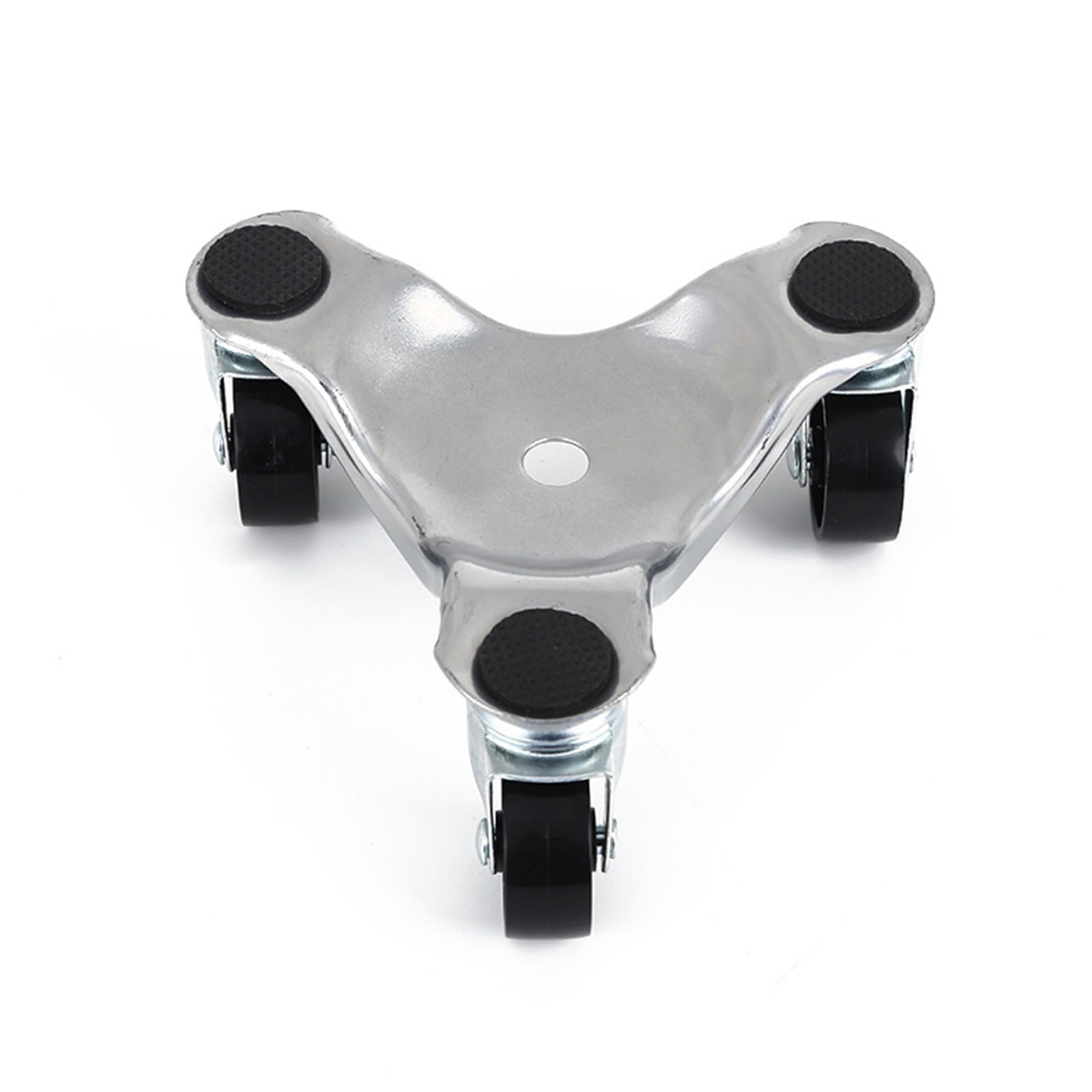 RGYBAO Triangular Moving Equipment Swivels Caster Furniture Mover Dollies 3 Wheel Roller Effortless Shifting of Heavy Items Wheeled Steel Moving Device