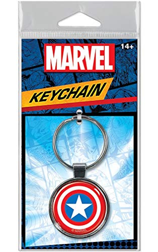 Ata-Boy Marvel Captain America Shield Keyring Keychain Keychain For Fans, Check Out Collection Of Merchandise For Gift Ideas #TOP1
