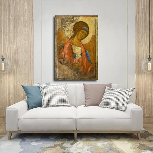 Archange Michael Andrei Rublev cadeau idéal décoration bureau toile - 5
