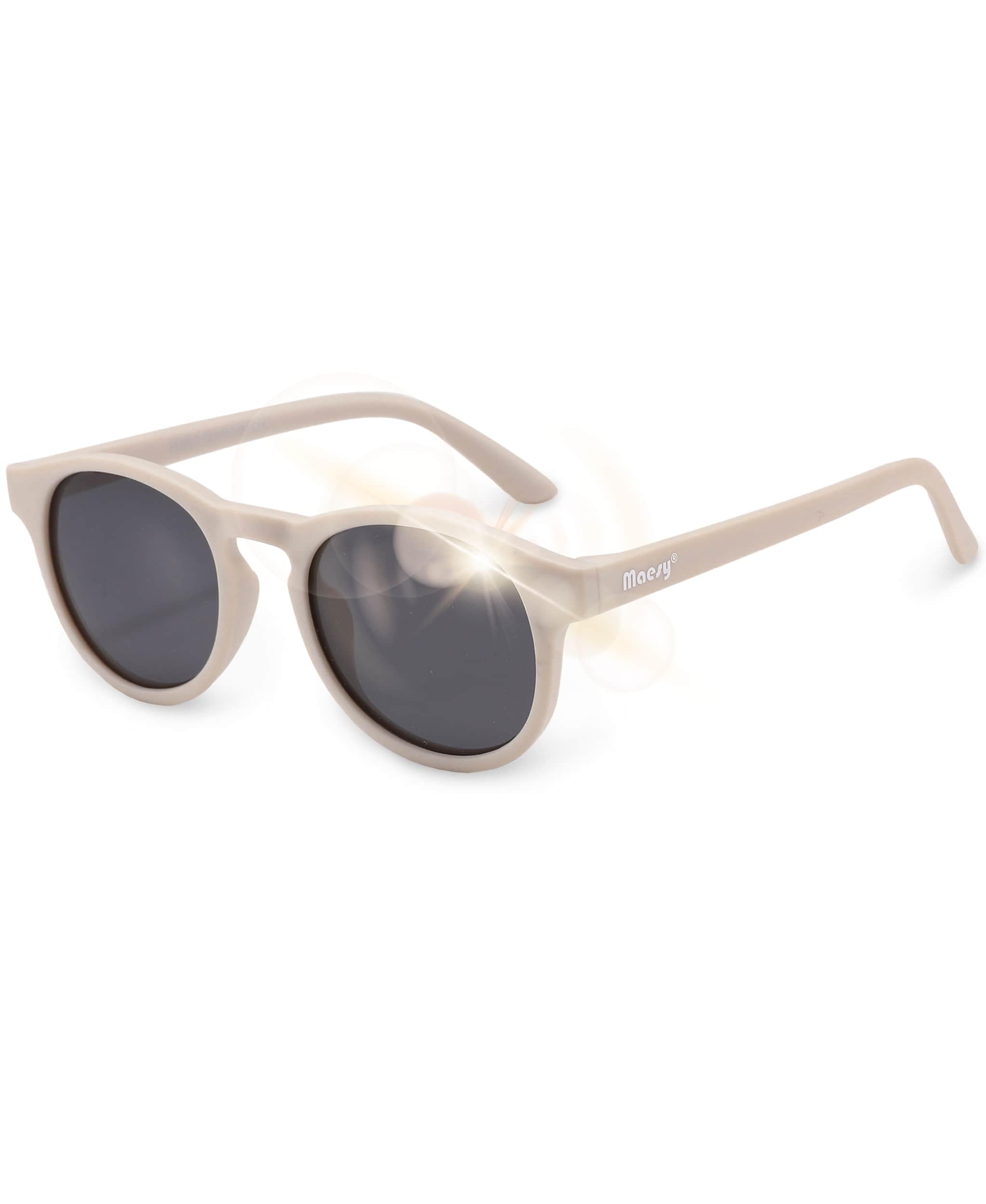 Maesy Gafas de sol infantiles Faela - 3-6 años - Flexibles - Protección UV400 polarizada - Pequeños y preescolares - Niños y niñas - Redondas