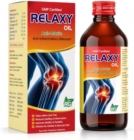 Relaxy Orthoactive Pain Relief Massage Oil (450ml)