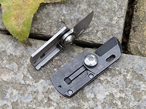 Ccanku C11 Folding Knives D2 Blade, Stainless Steel Handle 2.8-Inch Edc Folding Knives Tool With No Lock, For Outdoor Camping And Family Activity(Black) … #TOP5