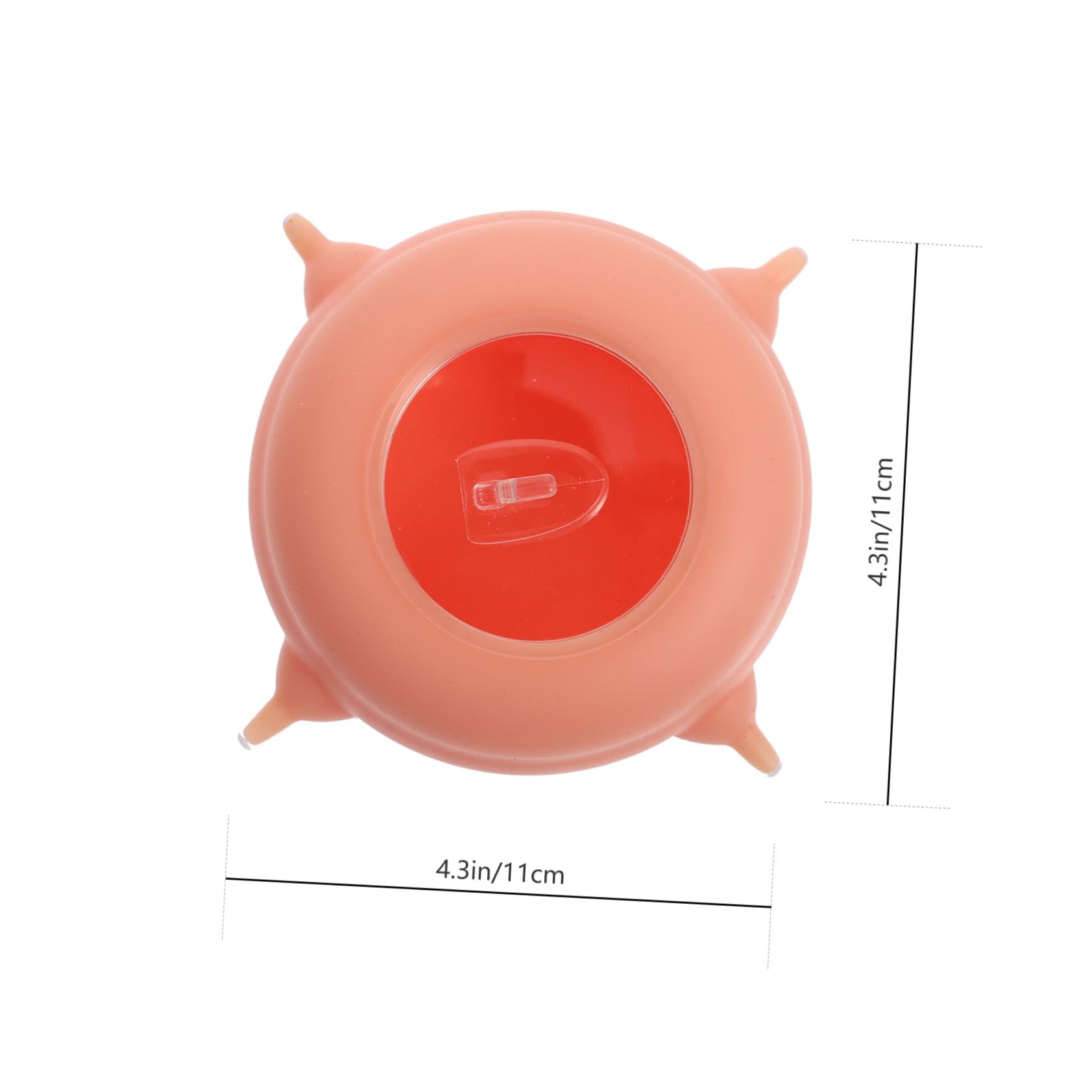 Biberon per Cuccioli in Silicone, Strumento per Alimentazione Rosa | Resistente alle Alte Temperature, Facile da Riporre, Accessorio Domestico per Gatti Piccoli e Cani Accessori