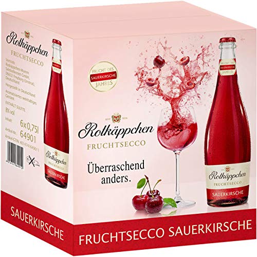 Preisvergleich Produktbild 6 Flaschen Rotkäppchen Fruchtsecco Sauerkirsche a 750ml