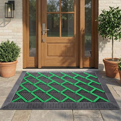 MAAOBR ���փ}�b�g ���O �D���Ƃ� �u���V �Ɩ��p �傫�� ����~�� DIY�X�v���C�V���O�݌v �}�b�g ���� ������� �ƒ�p �X�ܗp �� �ᗎ�Ƃ� �ϖ��Ր� �􂦂� �|�����₷�� ���ϋv�����݌v �h�J�r �G���g�����X�}�b�g(�O���[+��,180x36