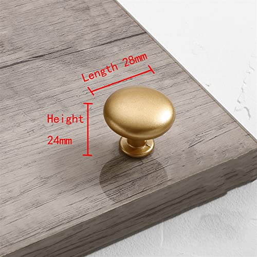 Poignées d'armoire en or mat boutons de tiroir placard cuisine - 3
