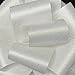 6-Pcs Glitter Pull Bows for Gift Wrapping, 6 Inch Large Gift Bow,Glitter Ribbon Decoration for Flower Bouquets and Basket, for Birthday Presents, Anniversary, Wedding (White)