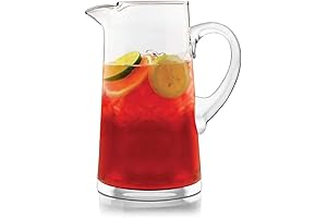 Libbey Cantina Lead Free Glass Pitcher