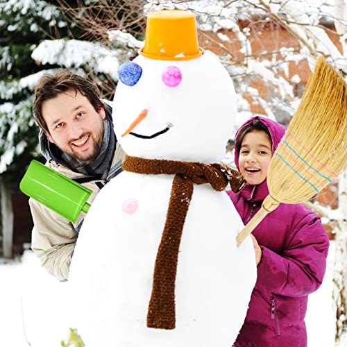 Qingler Sand Beach Shovels For Kids Heavy Duty Plastic Sand Toy (Blue, Green & Yellow) Complete Gift Set Party Bundle-3Pack(8.86×3.1In) #TOP5