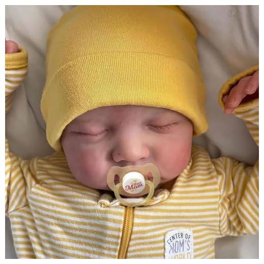 BABESIDE Reborn Baby Dolls Boy - 20-Inch Soft Feeling Realistic Newborn Baby Dolls Full Vinyl Body Real Life Baby Dolls Sleeping Boy with Packaging Box for Kids Age 3+