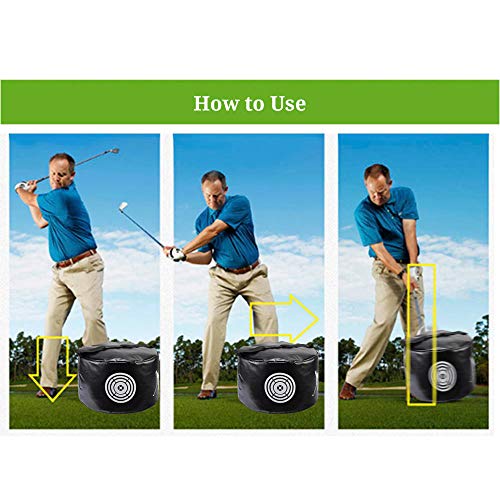 Bolsa de golf swing para corregir el impacto y evitar golpes descentrados 5