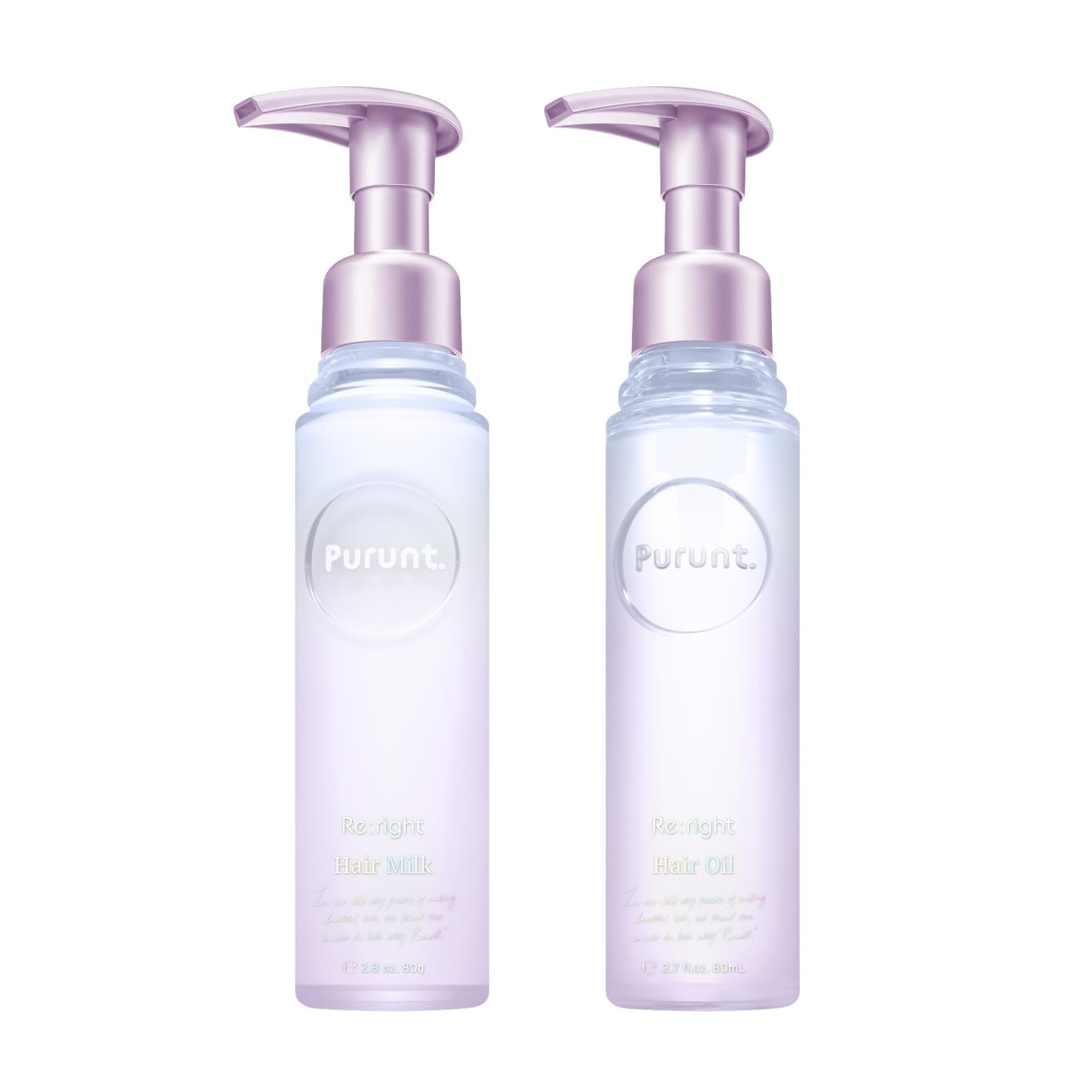 Amazon | Purunt. Re:right リライト 美容液 ヘアオイル ヘアミルク