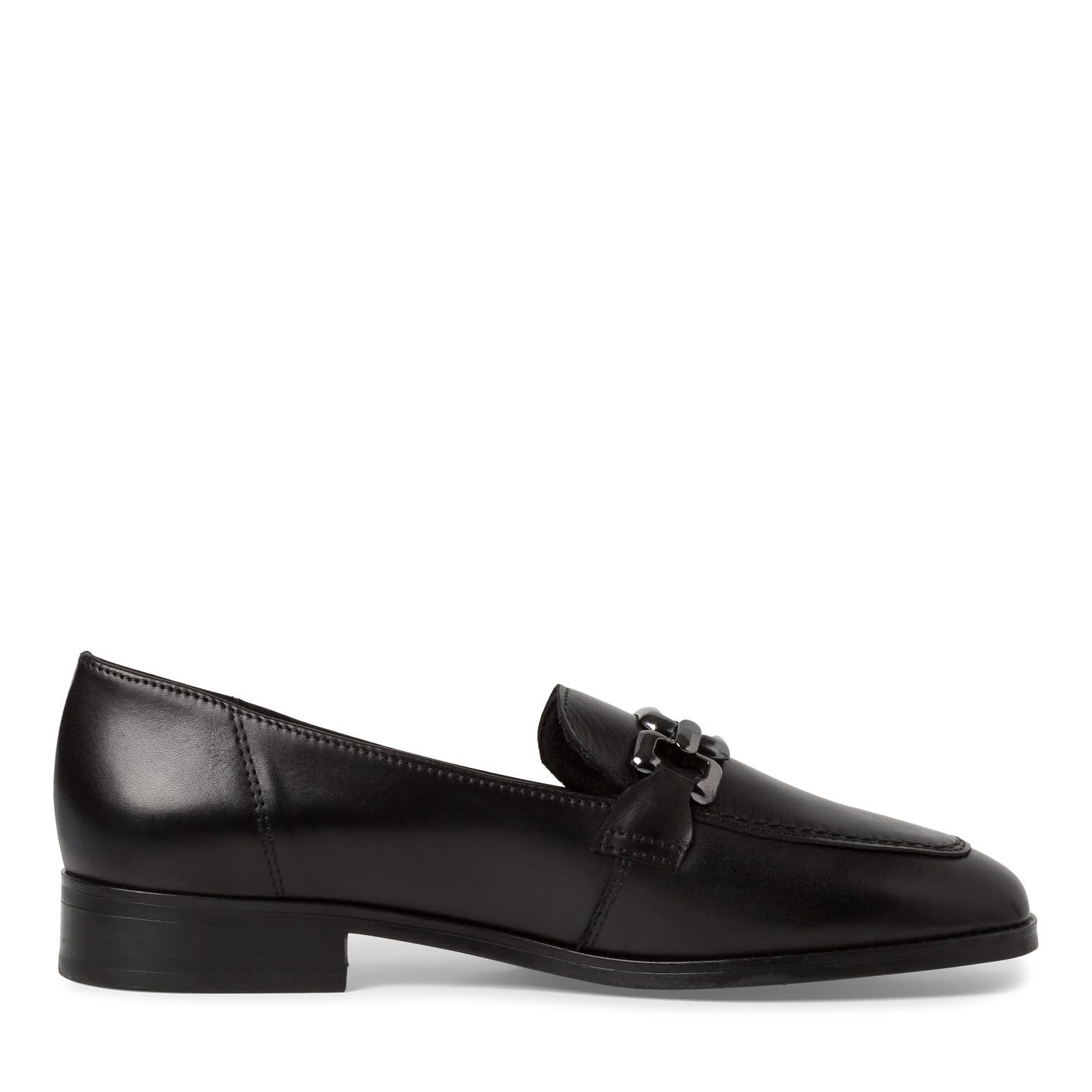 Tamaris Damen 1-1-24213-41, Mocasín Mujer, Piel Negra, 38 EU