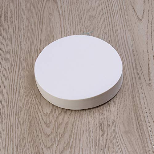 Image of Hemobllo Filter Paper 100 Pcs Filters Cooking Strainer for Medium Rate Qualitative Grade Lab Paper Funnel Disc Equipment Glass White Paper Funnel P5 Qualitative Qualitative