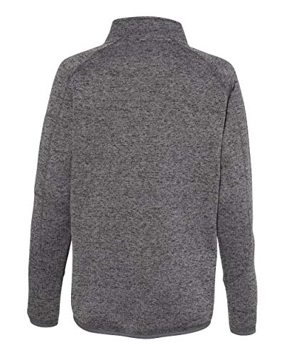 Burnside Women's Sweater Knit Jacket L Heather Grey4