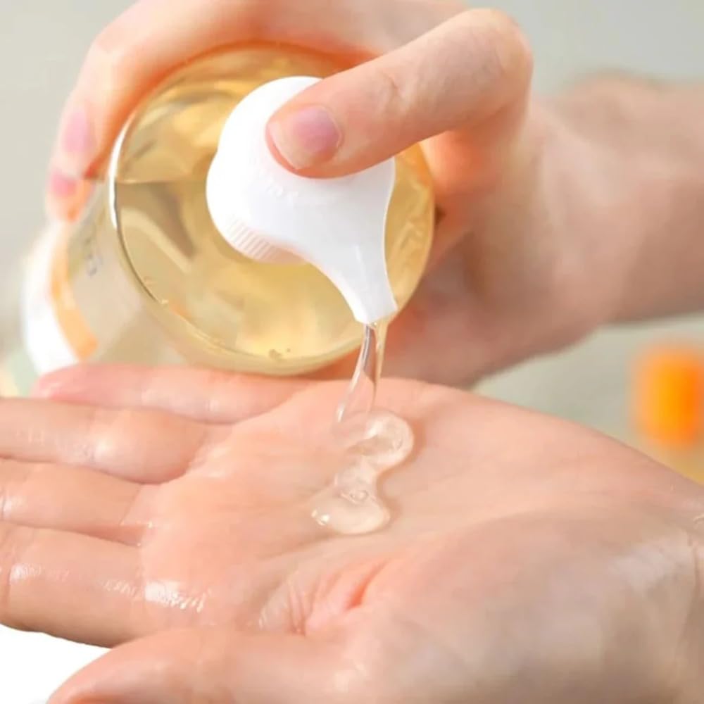 EVOLUDERM – Gel Nettoyant Éclat Vitamine C – 500 ml – 97% d’Origine Naturelle – Végan – Fabrication Française – Lot de 3 x 500 ml