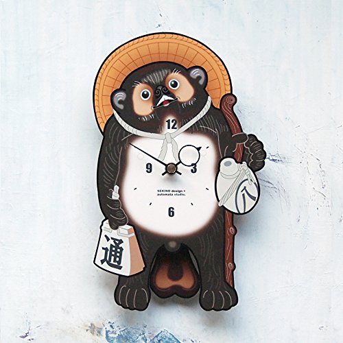 Amazon.co.jp: T-01 狸の振り子時計 : ホーム＆キッチン